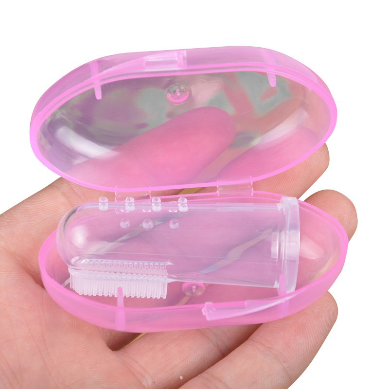 Cute Baby Finger Toothbrush